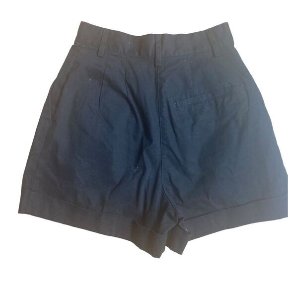 ASOS Design Petite Black Shorts Sz 0P NWOT - Picture 3 of 5